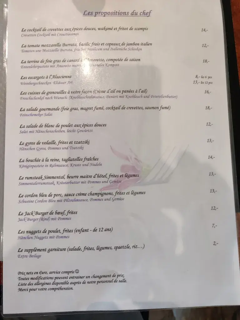 Menu_Restaurant A L'Agneau Bletzacker_Seltz_image_3