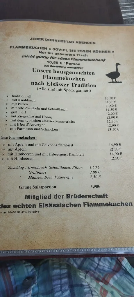 Menu_Restaurant le caveau du gaentzebrinnel_Beinheim_image_2