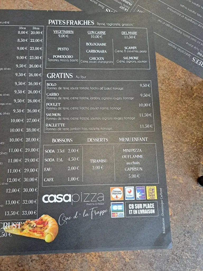 Menu_Casa Pizza Spicheren_Spicheren_image_3