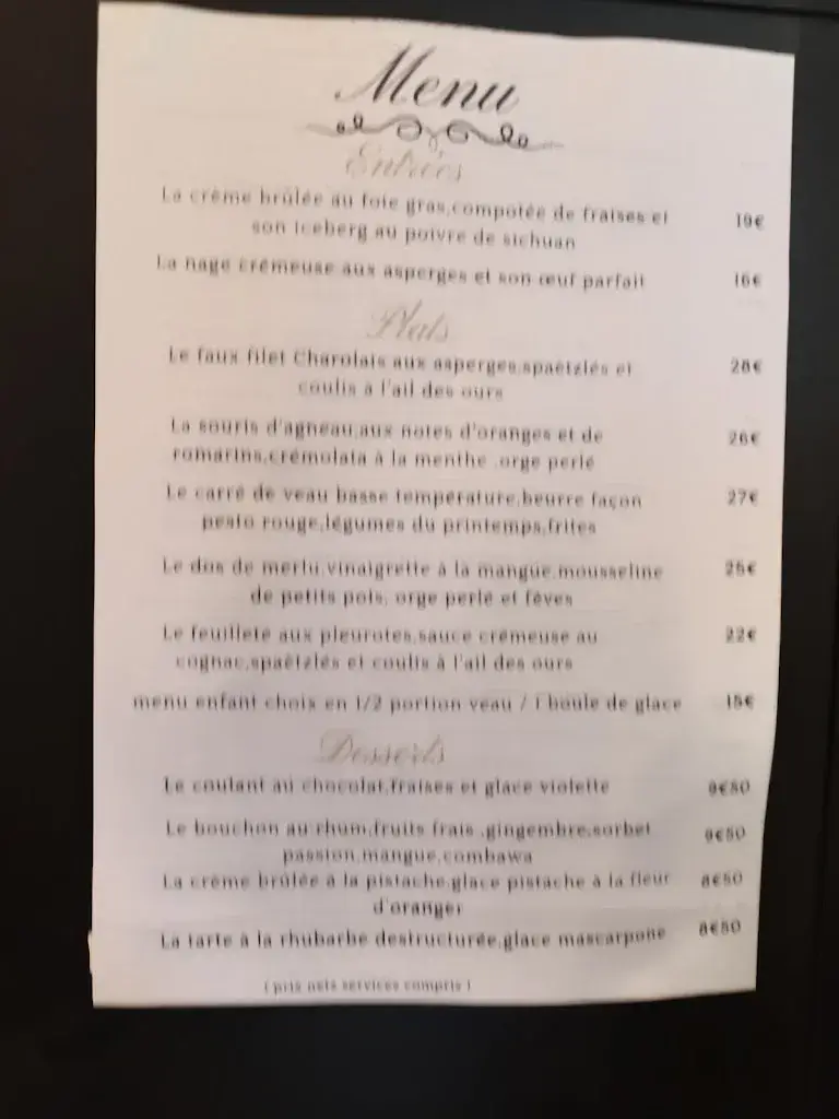 Menu_L'AVANT -SCENE restaurant Soultz-haut-rhin_Soultz-Haut-Rhin_image_3