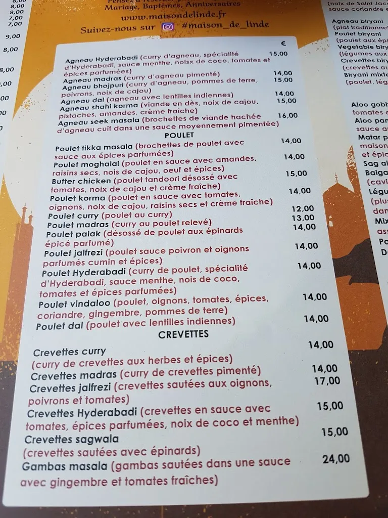 Menu_Maison de l'Inde_Saint-Louis_image_3