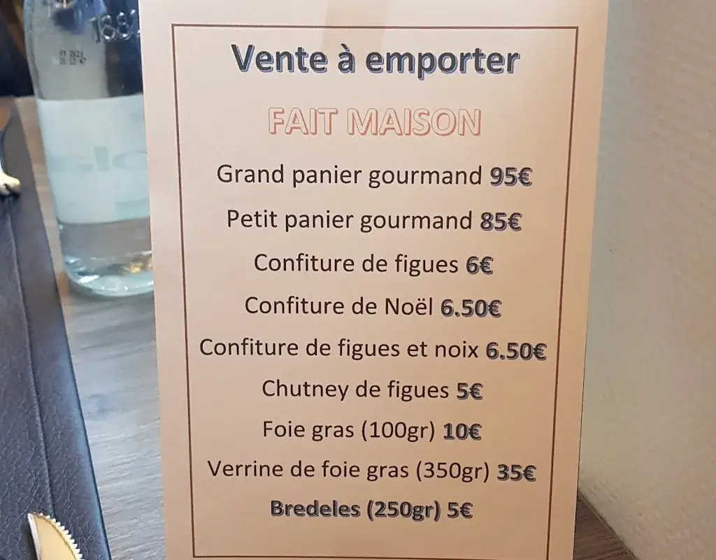 Menu_RESTAURANT _ DES LYS D'ALSACE_Saint-Louis_image_1