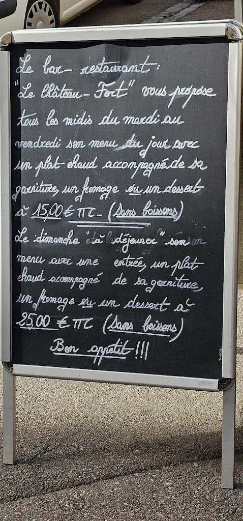 Menu_Bar Restaurant le chateau fort_Sierck-les-Bains_immagine_3