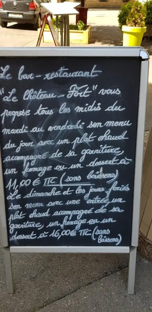 Menu_Bar Restaurant le chateau fort_Sierck-les-Bains_immagine_4