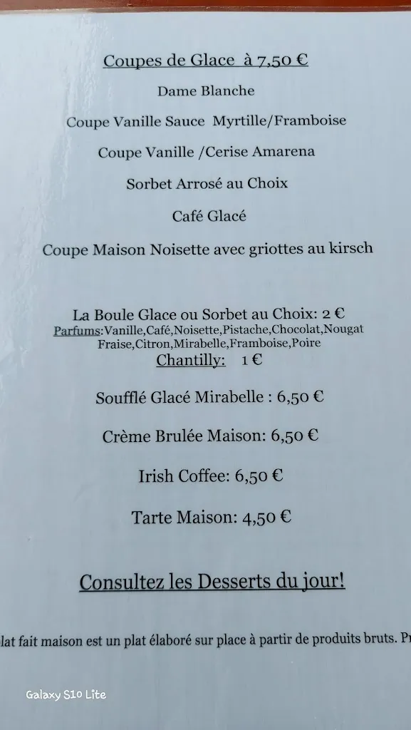 Menu_Restaurant Chez Cordel_Beyren-lès-Sierck_image_4