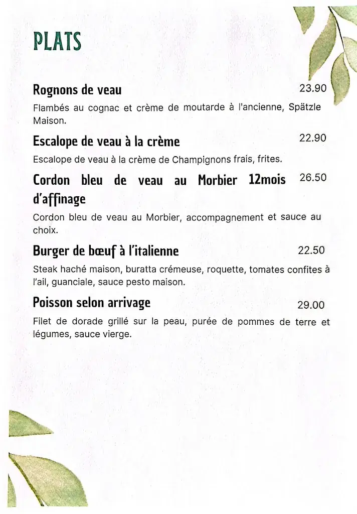 Menu_Restaurant L'Ecrin_Soultzmatt_immagine_1