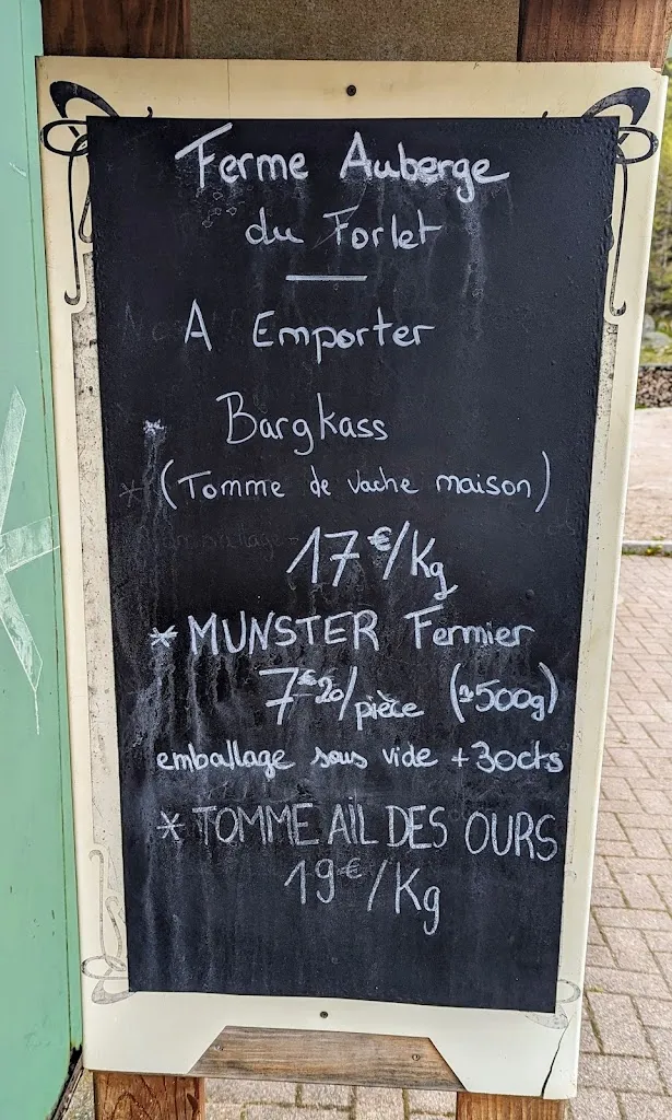 Menu_Ferme Auberge du Lac de Forlet_Soultzeren_image_3