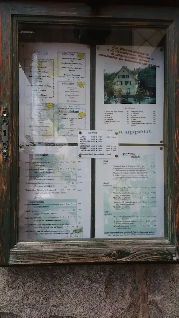 Menu_Restaurant à l'Ancienne Poste_Stosswihr_image_1