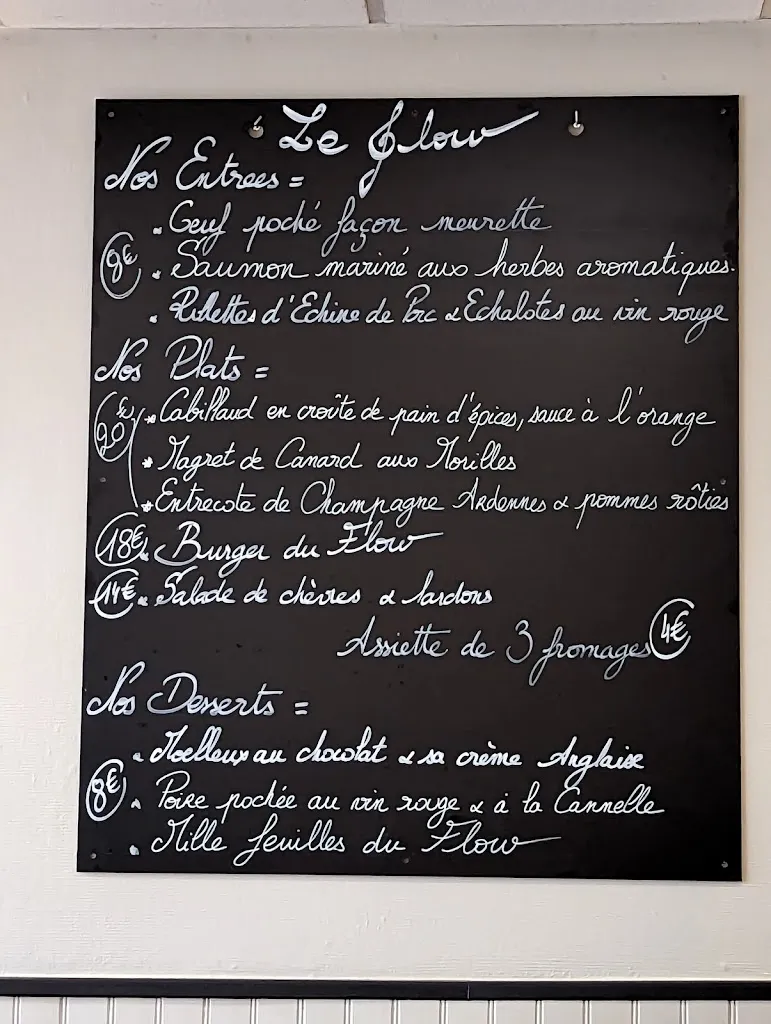 Menu_Restaurant Le Flow_Sézanne_image_1