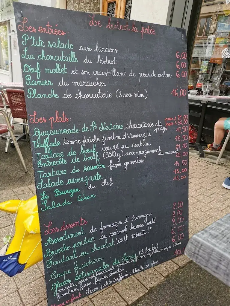 Menu_Bistrot la potée_Châtel-Guyon_image_2