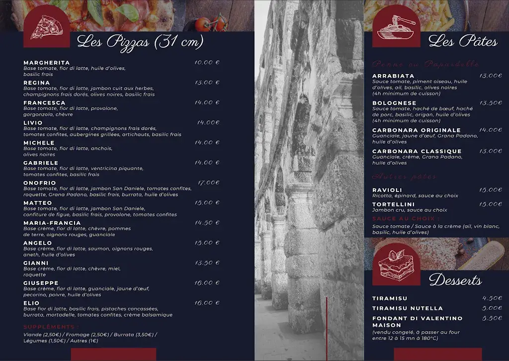 Menu_La Casa Di Onofrio_Terville_image_1