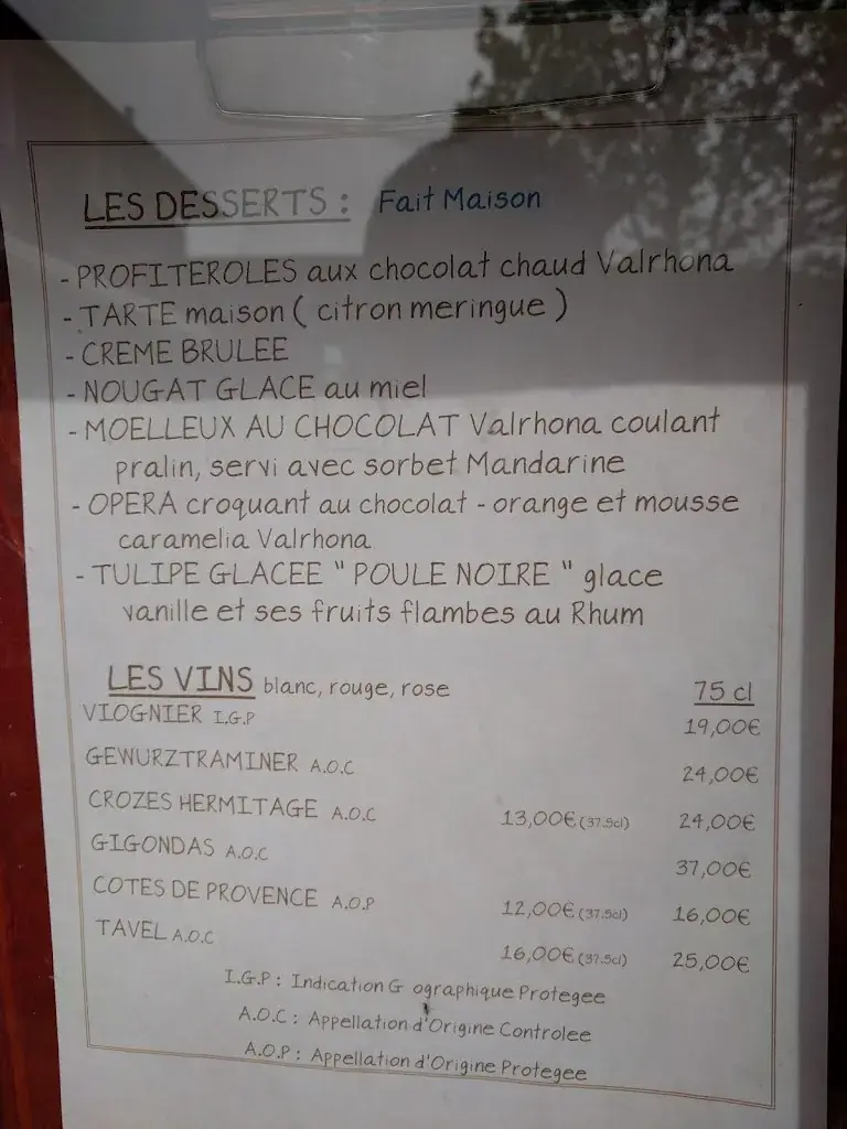 Menu_La Poule Noire_Albon_image_2