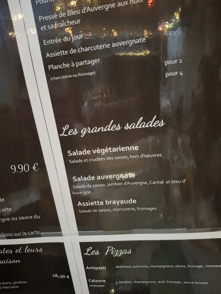 Menu_La Table Brayaude_Châtel-Guyon_immagine_2