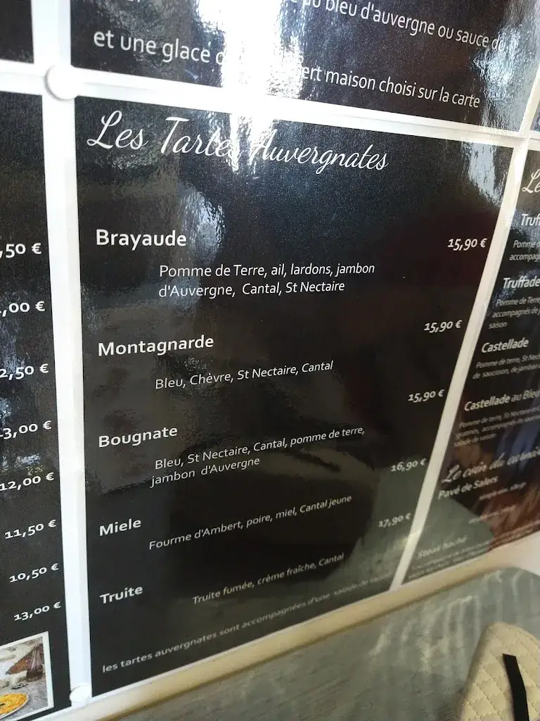 Menu_La Table Brayaude_Châtel-Guyon_immagine_3