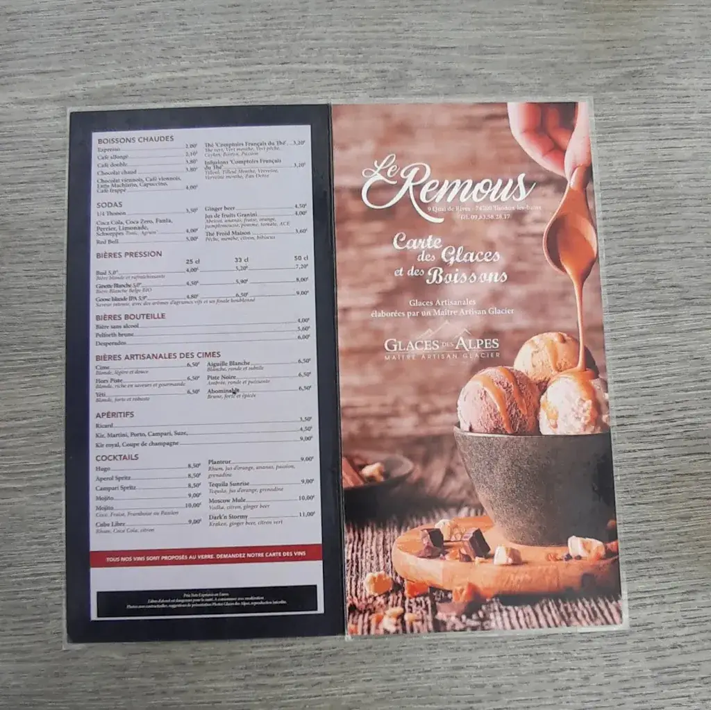 Menu_Le Remous_Thonon-les-Bains_image_1