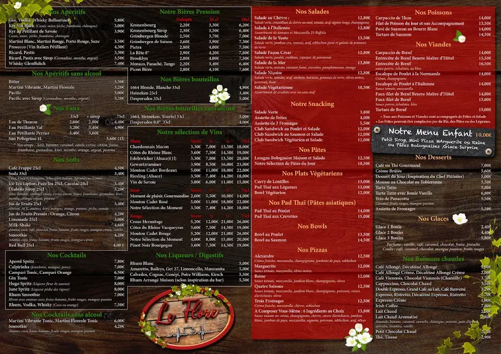 Menu_Brasserie Le Flore_Thonon-les-Bains_image_1