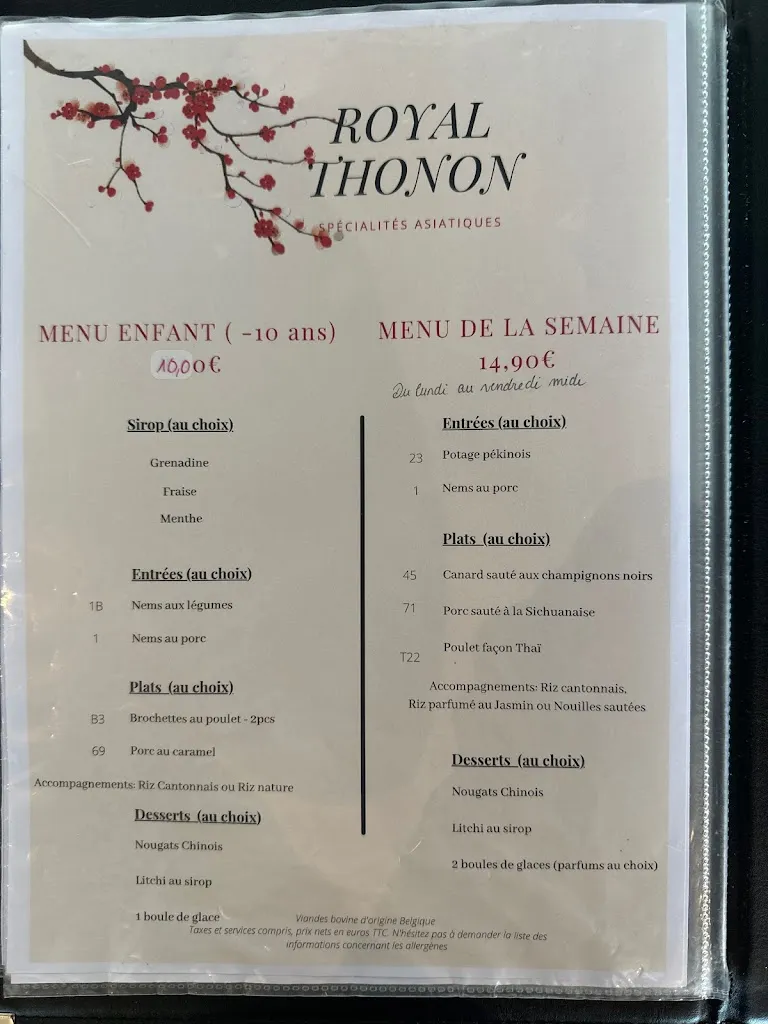 Menu_Royal Thonon_Thonon-les-Bains_image_2