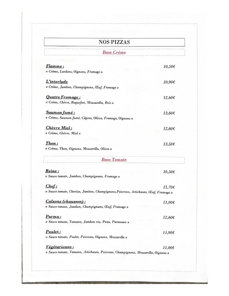 Menu_BRASSERIE RESTAURANT chez DOM suivre Hôtel Campanile_Talange_image_3