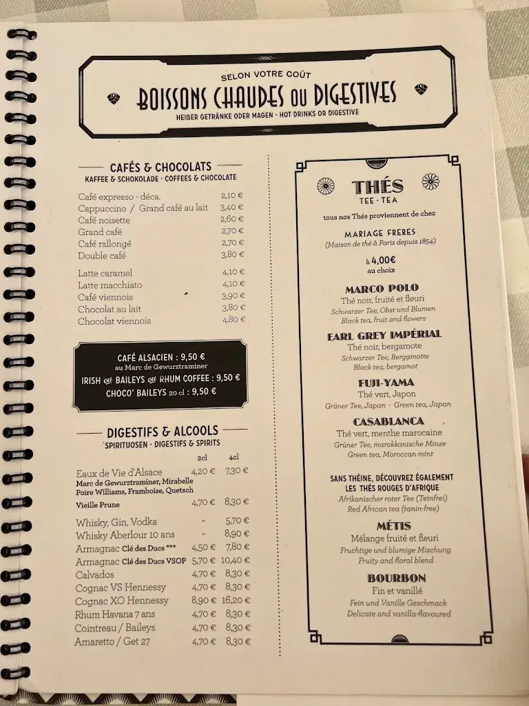 Menü_La Corde à Linge_Strasbourg_Bild_3