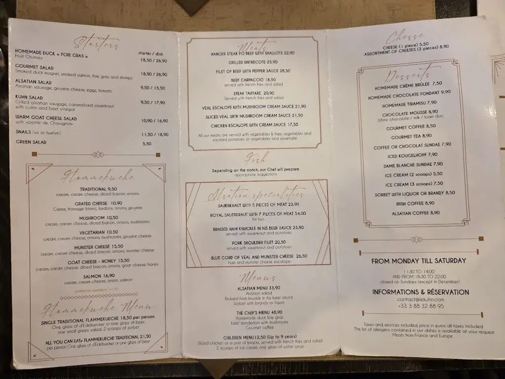 Menu_Restaurant Le Kuhn_Strasbourg_image_2