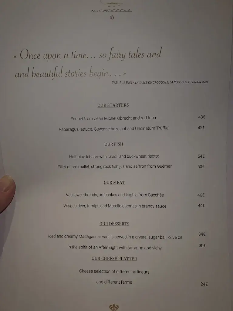 Menu_Au Crocodile_Strasbourg_image_3