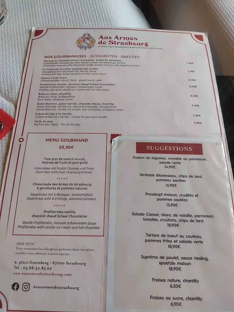 Menu_Aux Armes de Strasbourg_Strasbourg_image_3