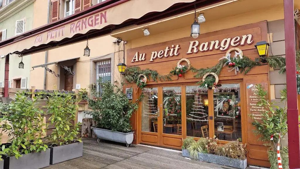 Au Petit Rangen restaurant in Thann