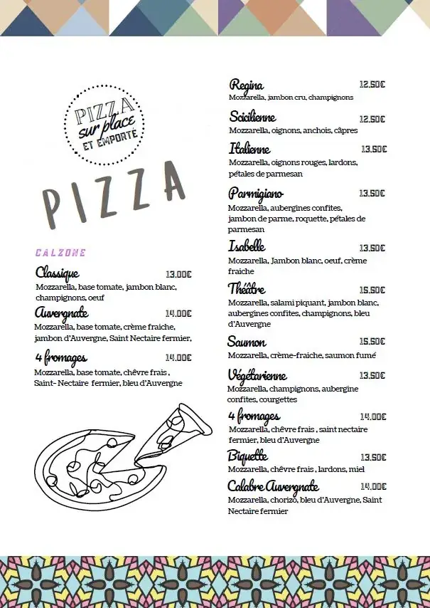 Menu_Pizzeria du Théâtre_Châtel-Guyon_image_1