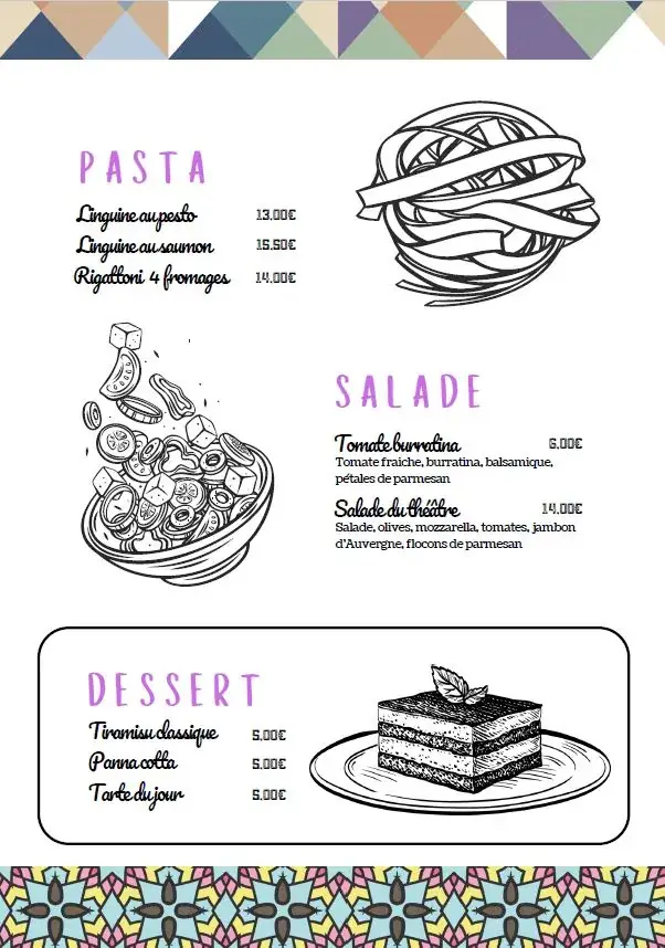 Menu_Pizzeria du Théâtre_Châtel-Guyon_image_3