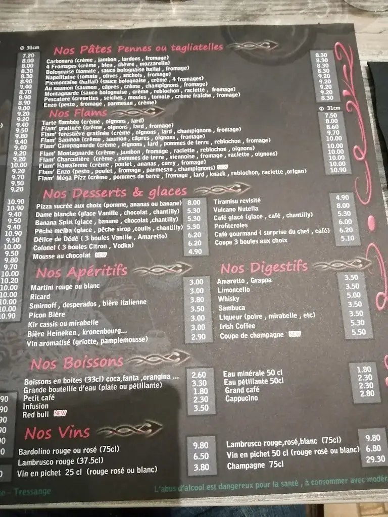 Menu_MEGA PIZZ_Tressange_image_1