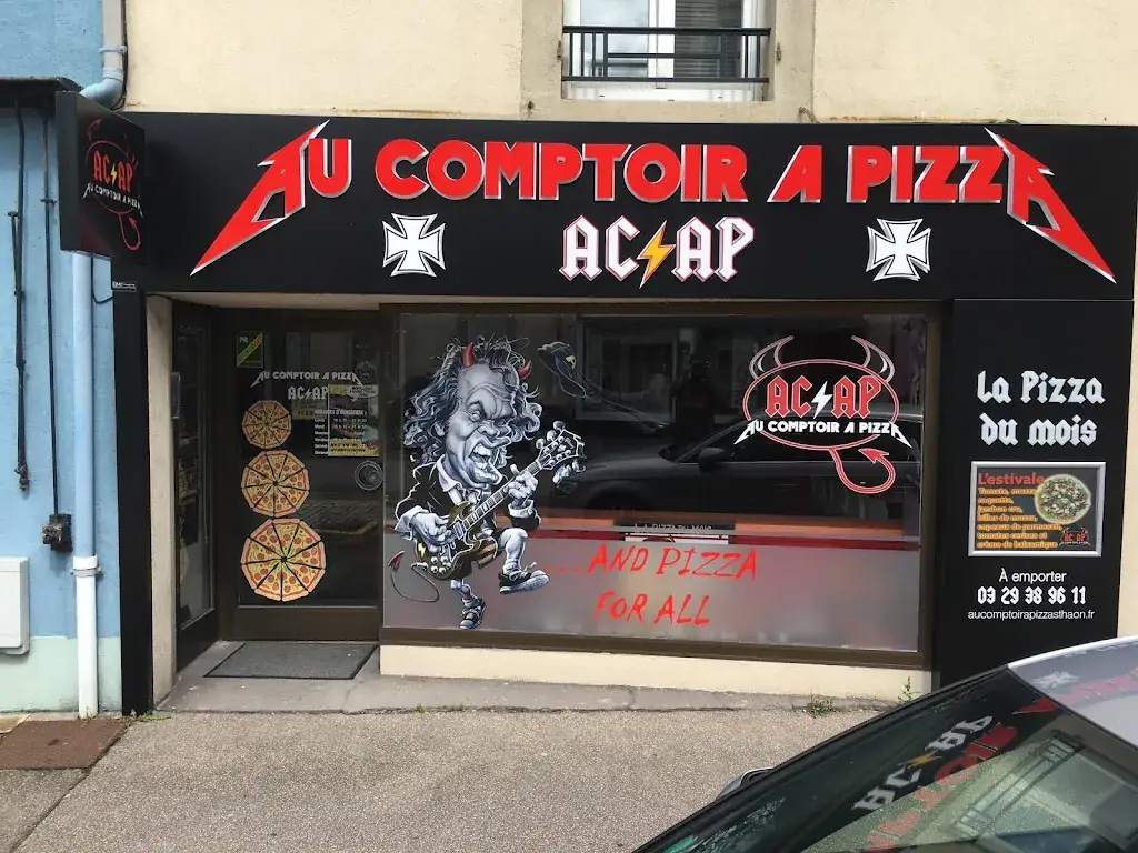 Au Comptoir à Pizzas restaurant in Thaon-les-Vosges