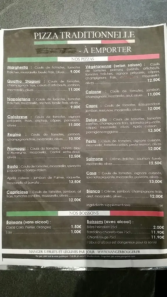 Menu_Pizza & Basta_Châtel-Guyon_image_4