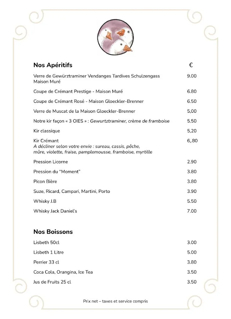 Menu_Restaurant Aux Trois Geese_Valff_image_3
