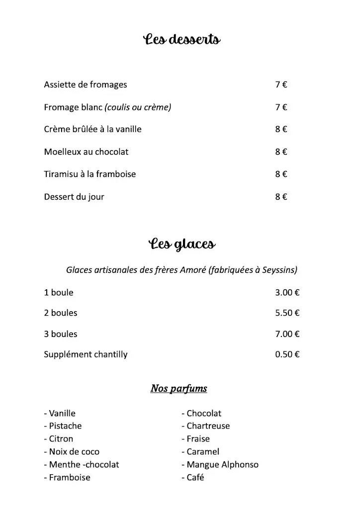 Menu_Le Saint Ange_Claix_immagine_2