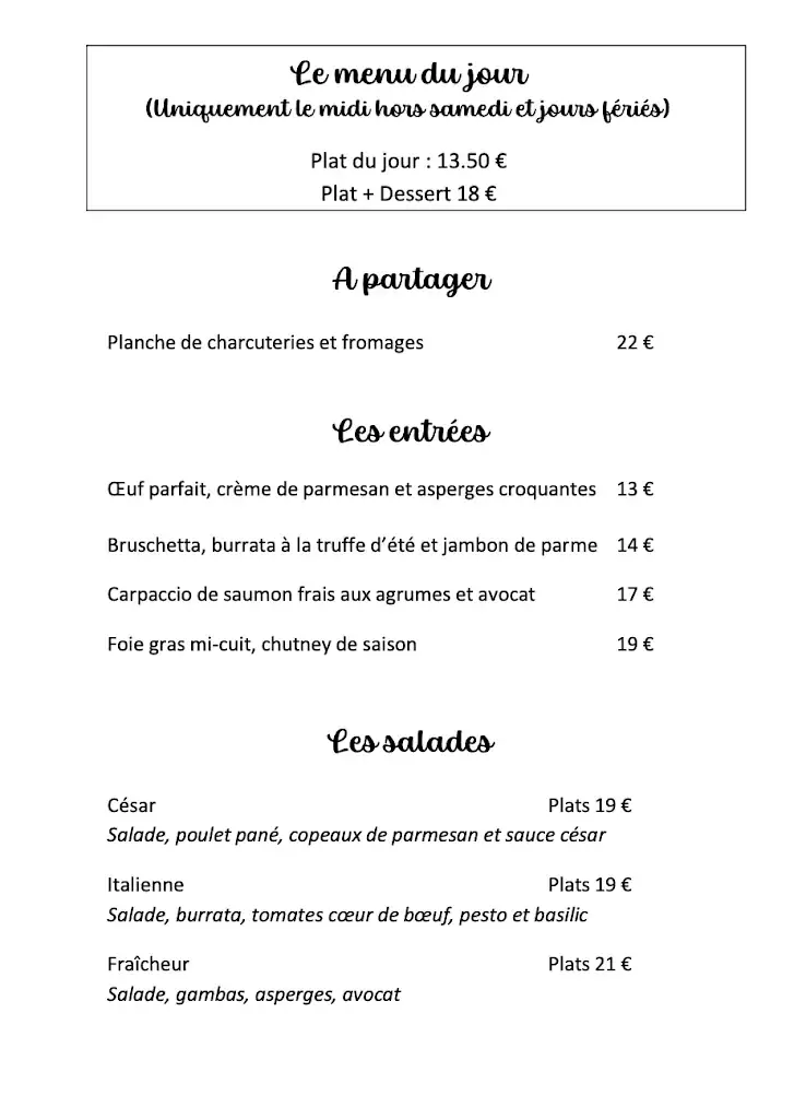 Menu_Le Saint Ange_Claix_immagine_3