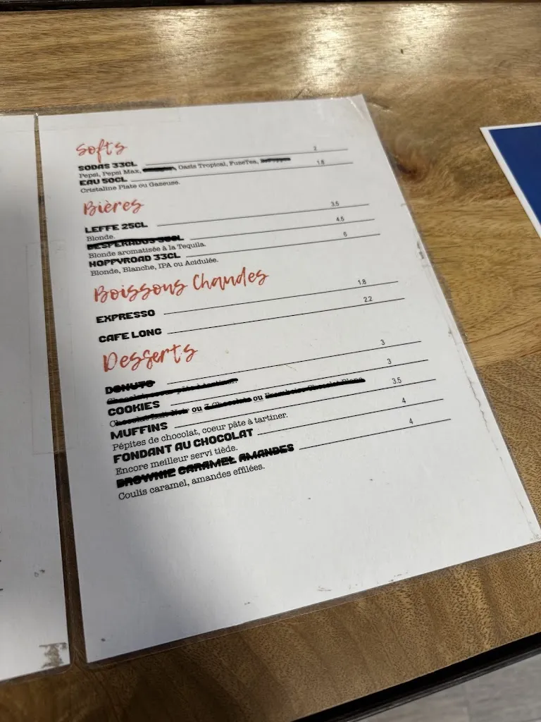 Menu_The Burger Factory_Vandœuvre-lès-Nancy_immagine_1