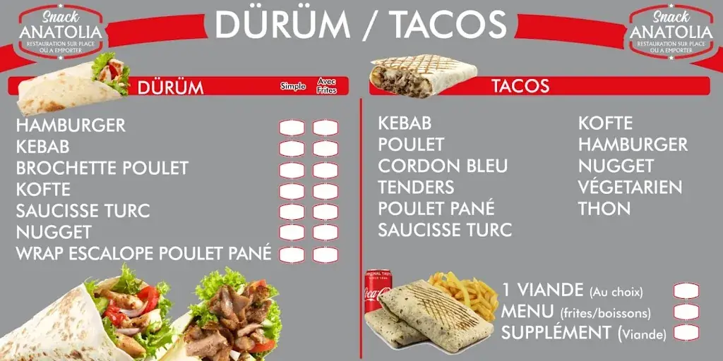 Menu_Snack Anatolia Uckange_Uckange_immagine_2