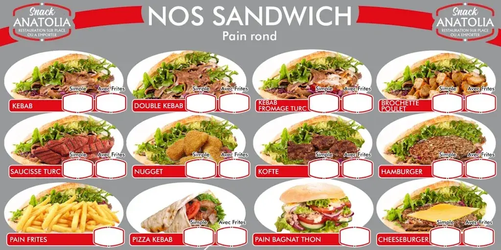 Menu_Snack Anatolia Uckange_Uckange_immagine_3