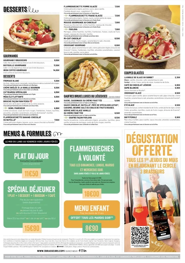Menu_3 Brasseurs Reims - Thillois_Thillois_image_1