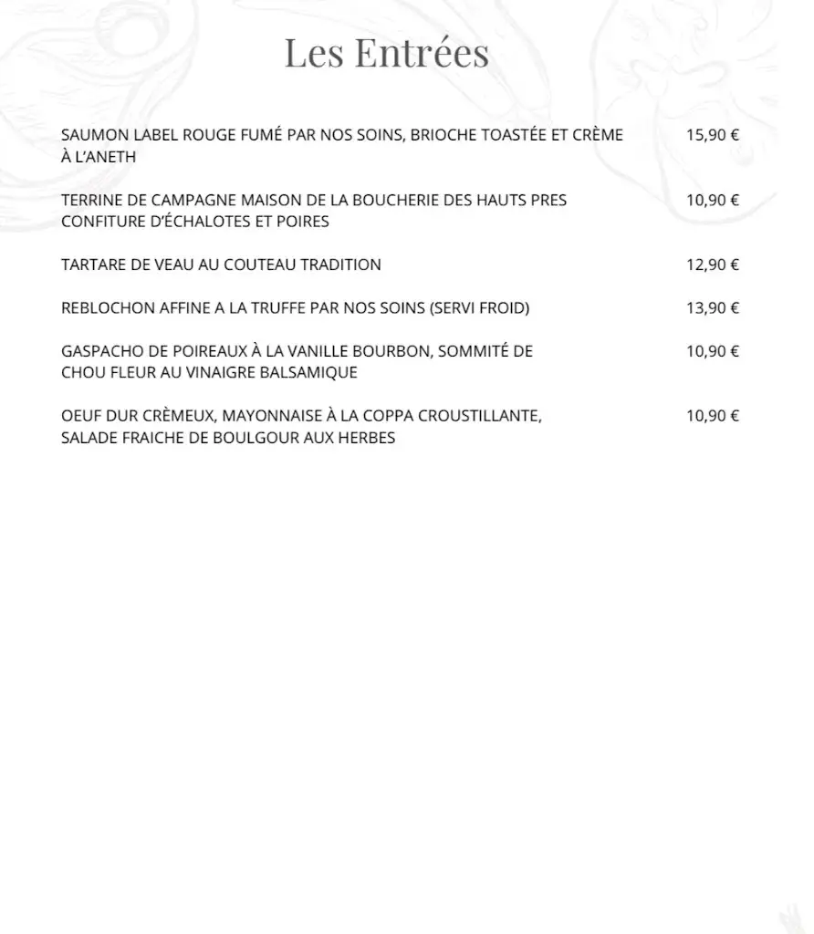 Menu_Restaurant Joseph_Verrières-le-Buisson_image_2