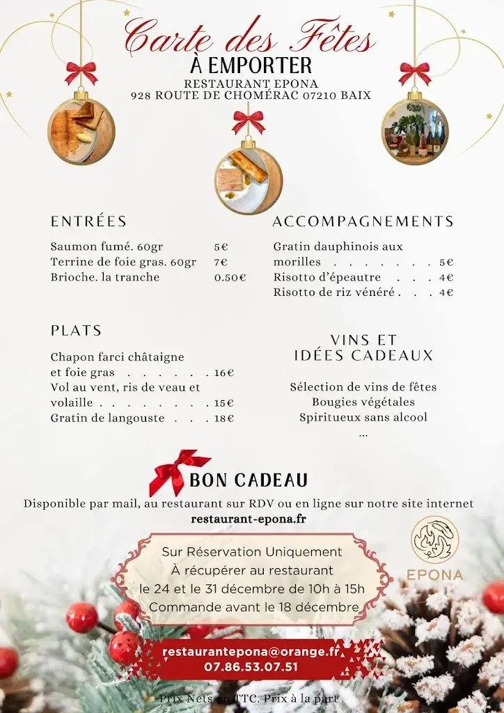 Menu_Restaurant Epona à Baix - Ardèche_Baix_image_1