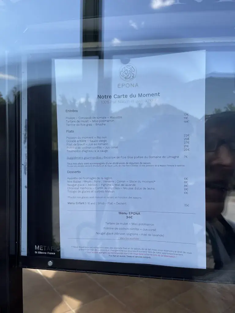 Menu_Restaurant Epona à Baix - Ardèche_Baix_image_4