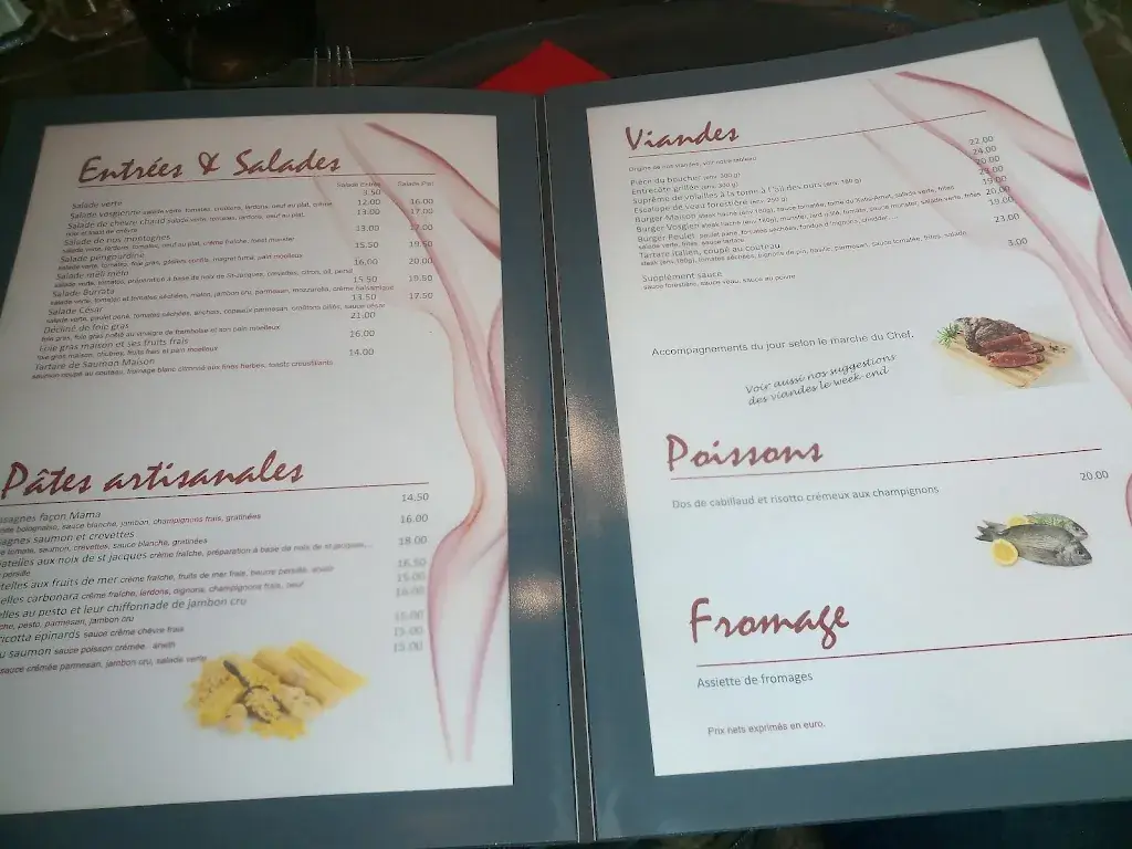 Menu_La Flamme Gourmande Vagney_Vagney_image_4