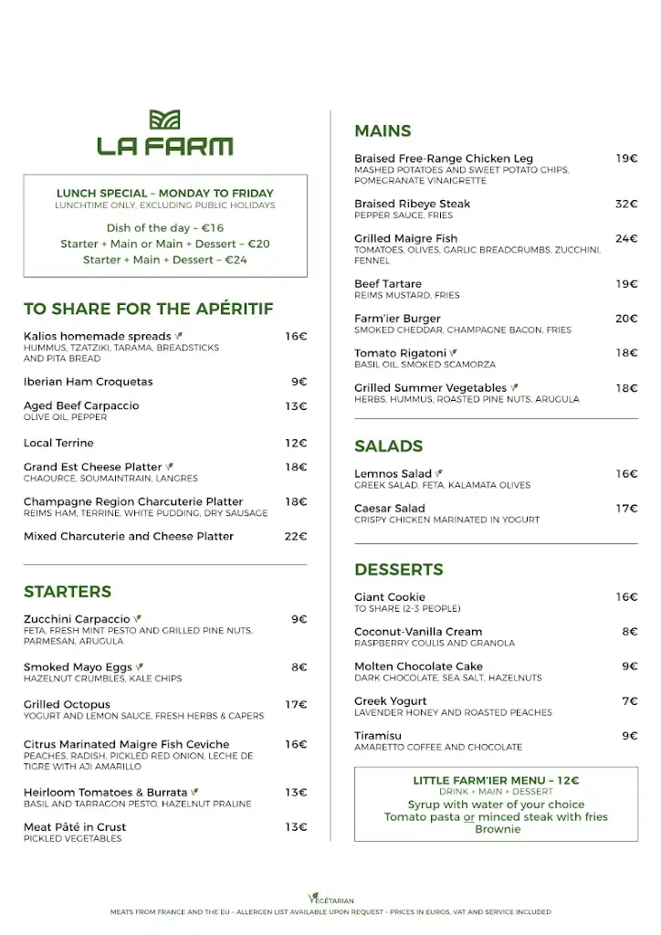 Menu_Restaurant La Farm_Livre_image_2