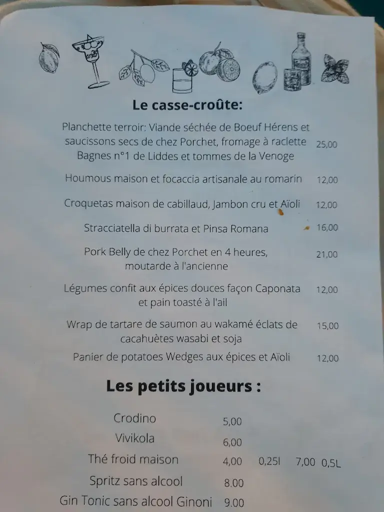 Menu_Vieux-Lausanne Restaurant & Giraf Bar_Lausanne_image_1