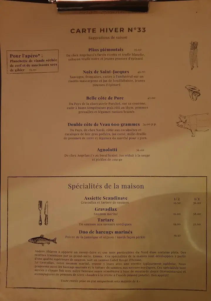 Menu_Vieux-Lausanne Restaurant & Giraf Bar_Lausanne_image_2