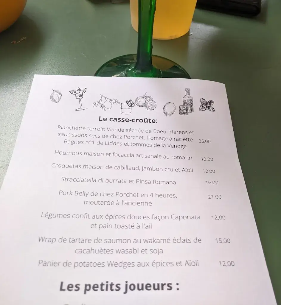 Menu_Vieux-Lausanne Restaurant & Giraf Bar_Lausanne_image_4