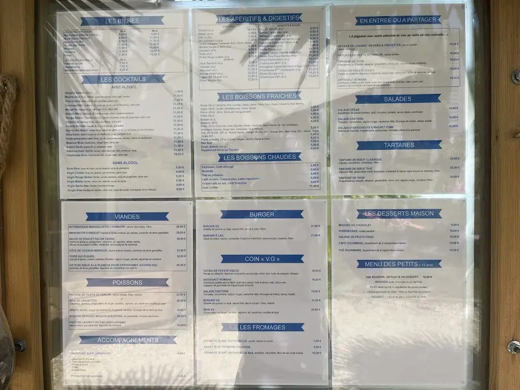 Menu_Ô Lac !_Chindrieux_image_1