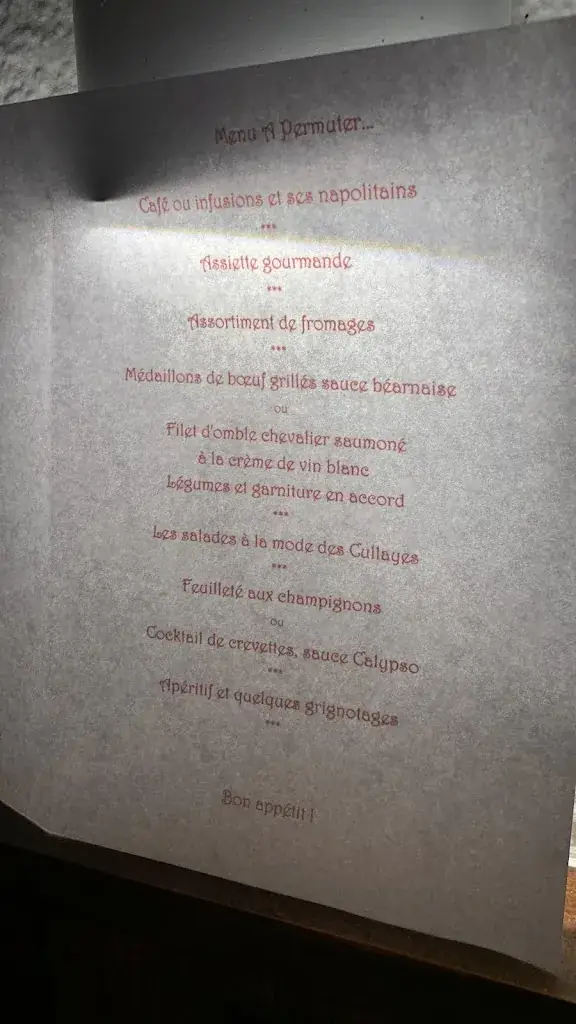 Menu_Café-Restaurant Le Raisin_Cullayes_image_4