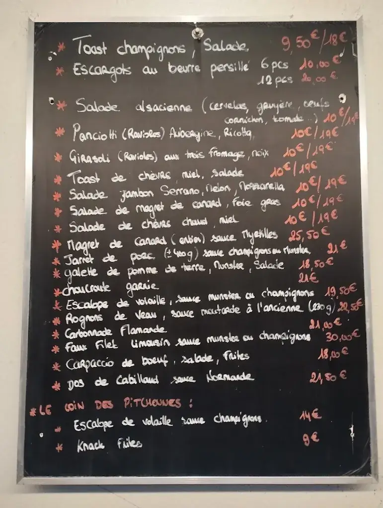 Menu_Restaurant La Bonne Franquette_Villé_image_1